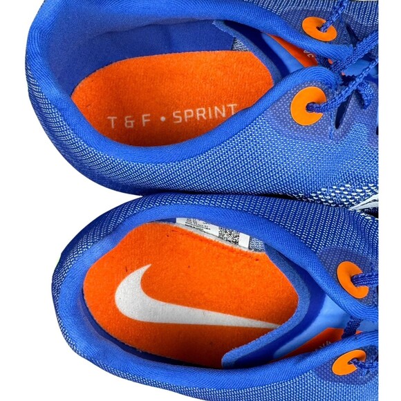 Nike Zoom Ja Fly 4 Mens Size 13 Track & Field Sprint Spikes Racer Blue New - Picture 6 of 8